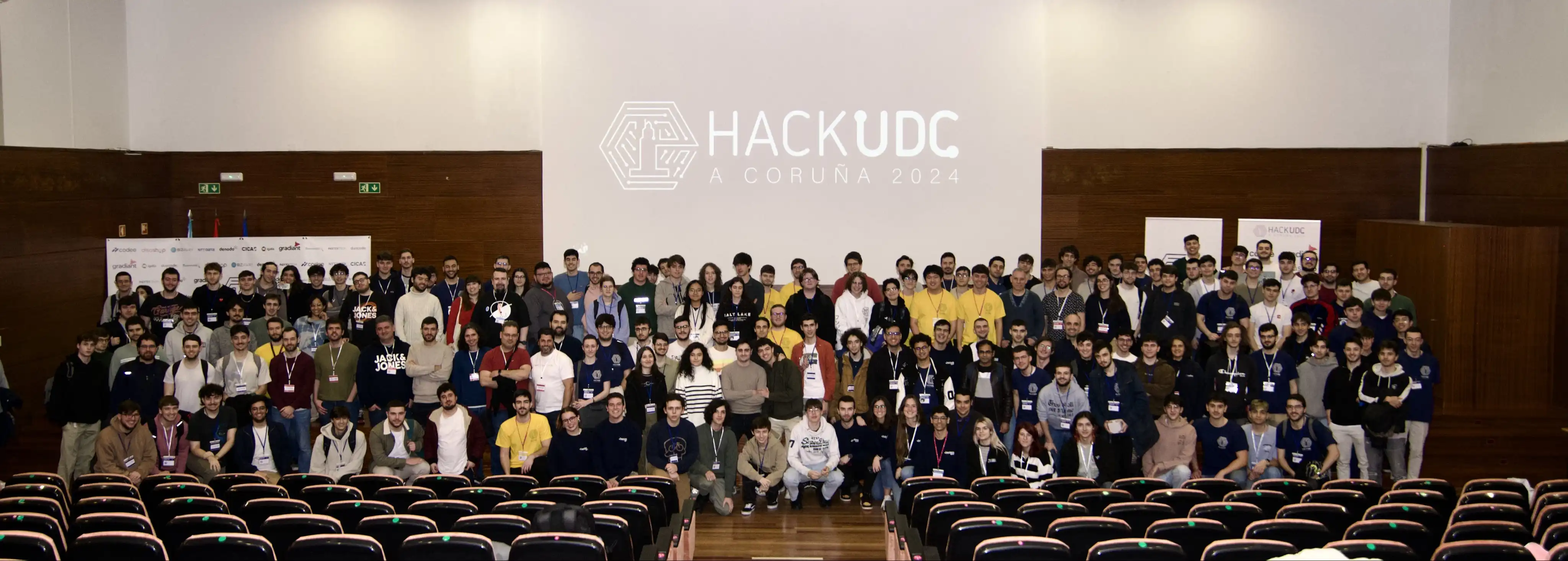 HackUDC 2024 participant coding session