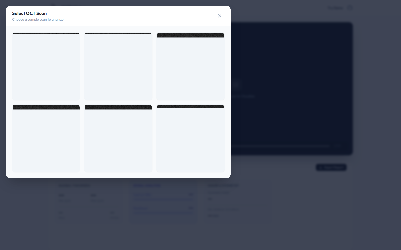 octApp live demo preview (screen 1)