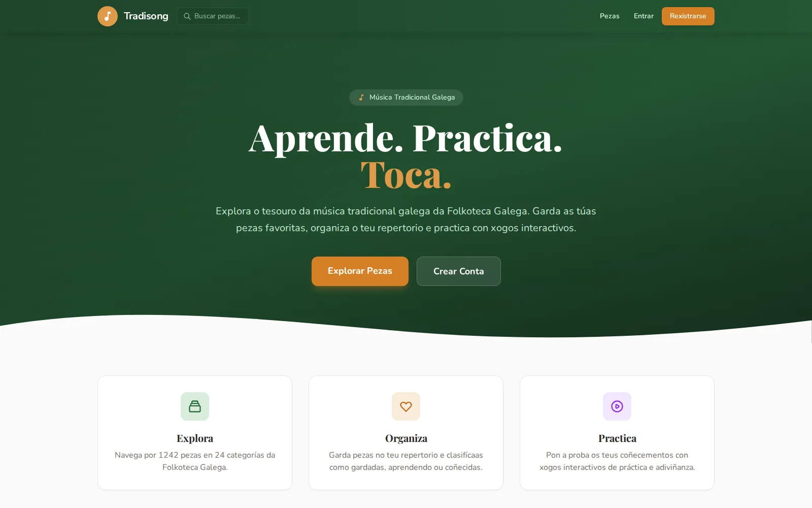 Tradisong project preview
